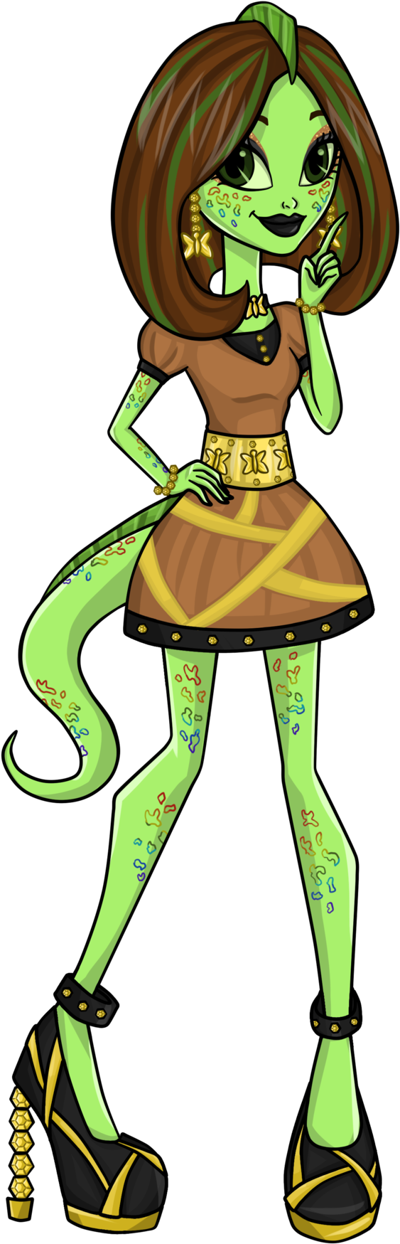 Elen Chambow - Monster High (1024x2150)