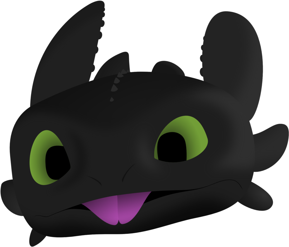 Toothless By The Intelligentleman Toothless By The - Train Your Dragon Toothless (1024x1024)