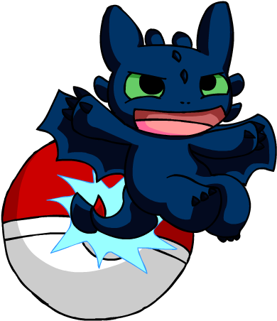 Toothless The Pokemon By Leniproduction - Toothless Pokemon (600x600)