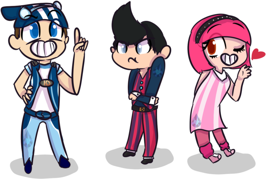 Fan Art By Le Luna Productions - Cartoon (937x852)