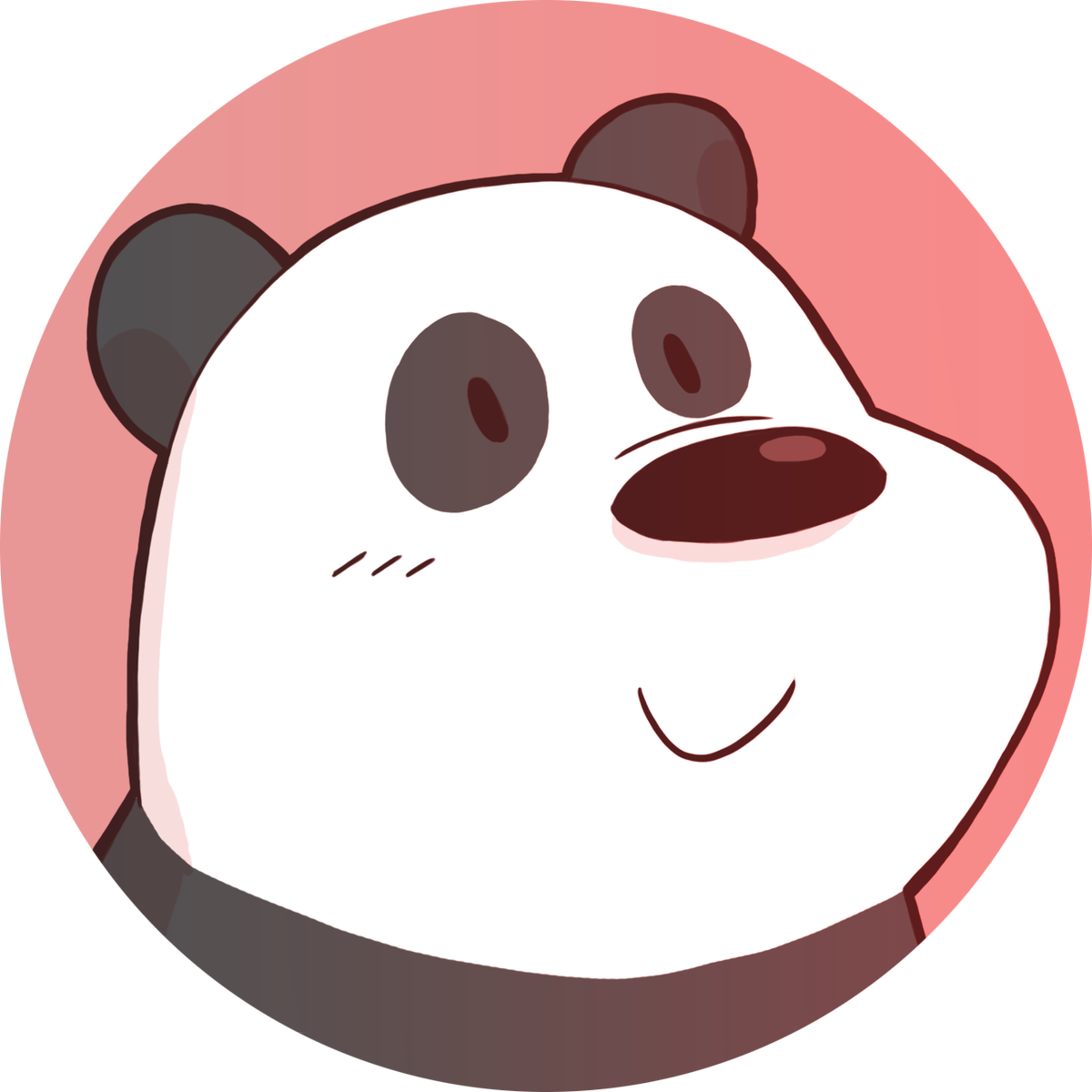 Lazy On Twitter - We Bare Bears Icon (1200x1200)