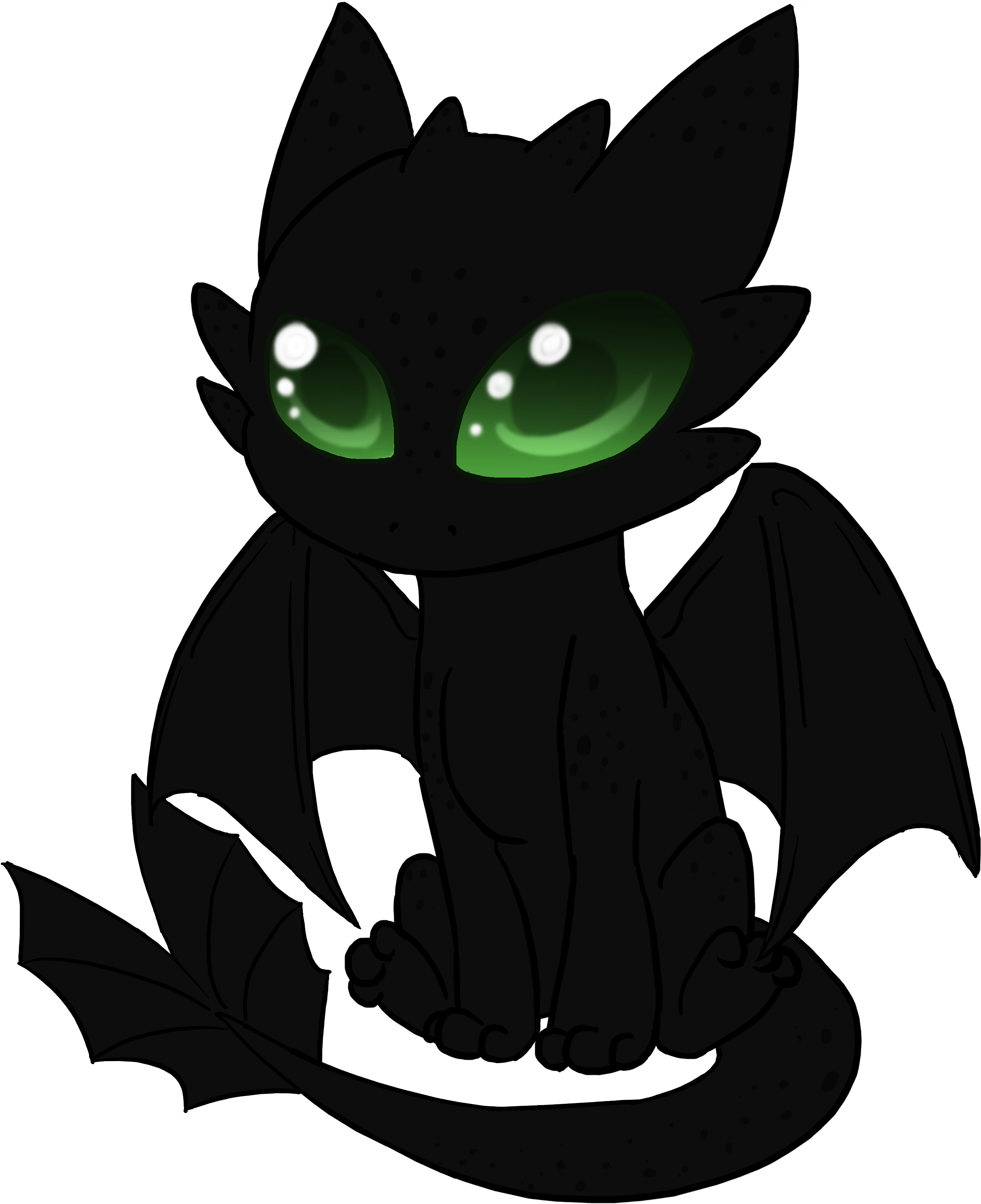 Chibi Toothless By Sleepygrim Chibi Toothless By Sleepygrim - Chibi Toothless Png (2633x3177)