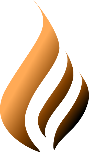 Maron Flame Logo Re Edit Clip Art At Clker Com Vector - Edit Logo In Png (348x595)