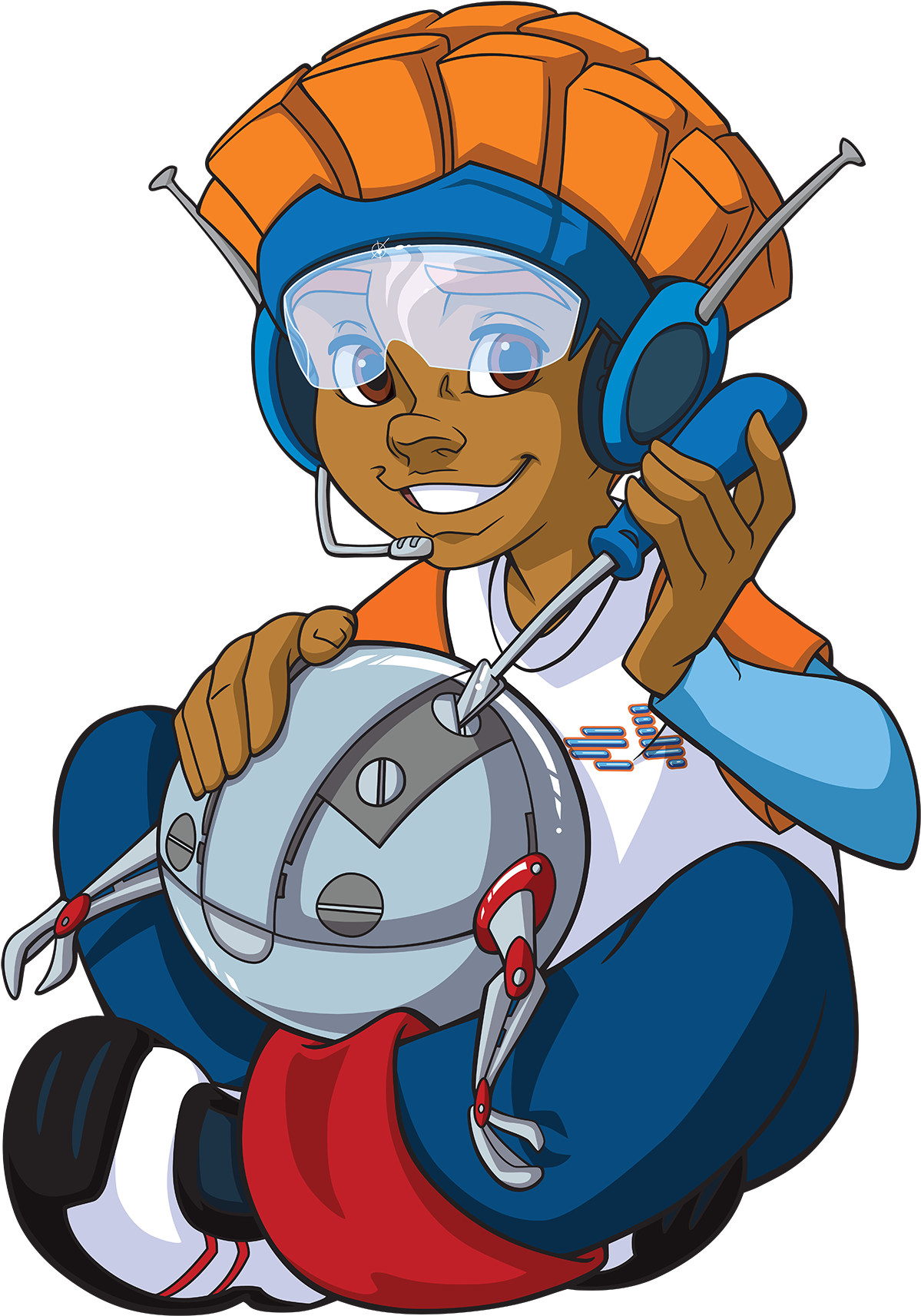 Lazytown Pixel Illustrated 1 - Lazytown Pixel Illustrated 1 (1300x1800)