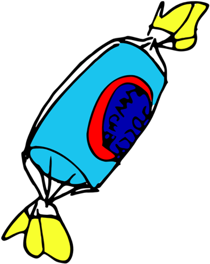 Blue Jolly Rancher - Jolly Rancher (566x631)