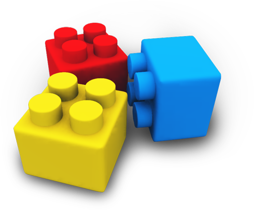 Lego Play - Mega Blocks Clip Art (512x512)