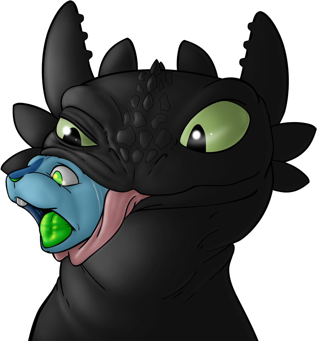 Mimic Jade And Toothless - Art (1280x1280)