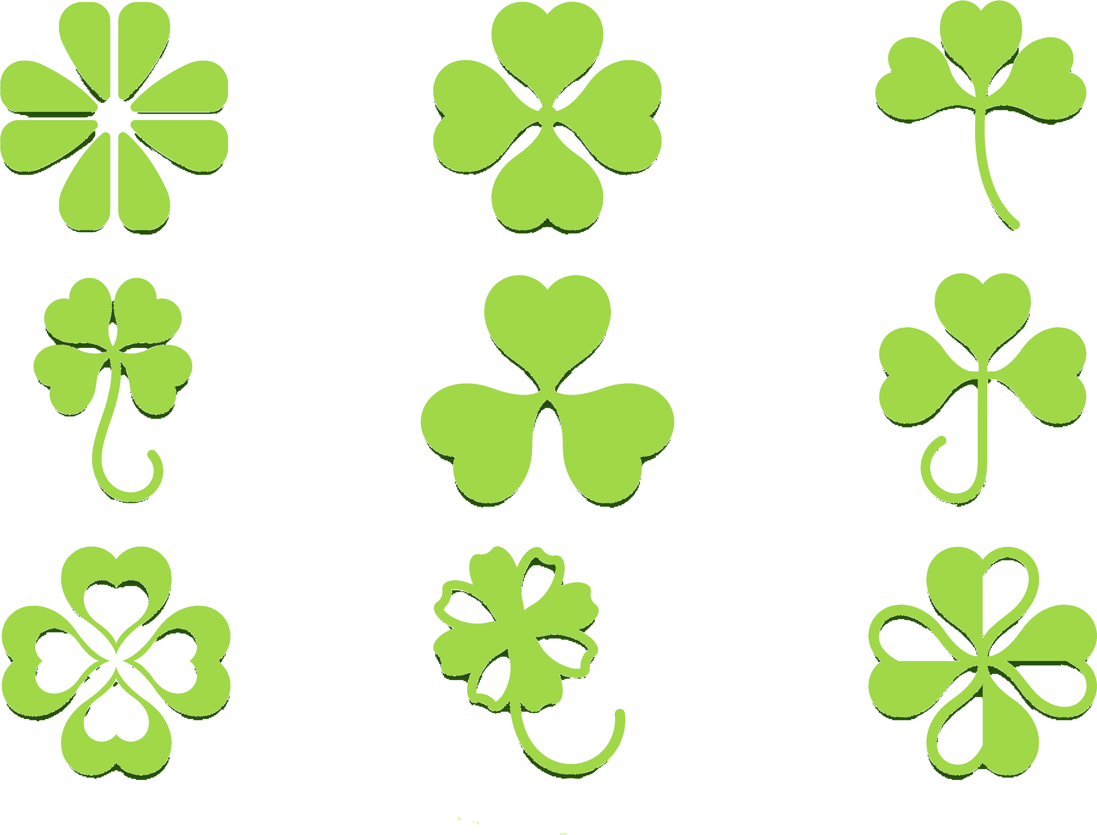Four-leaf Clover Icon - Four-leaf Clover (4566x3250)