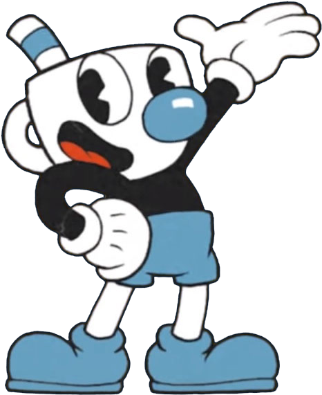 Mugman - Cuphead And Mugman Png (529x653)