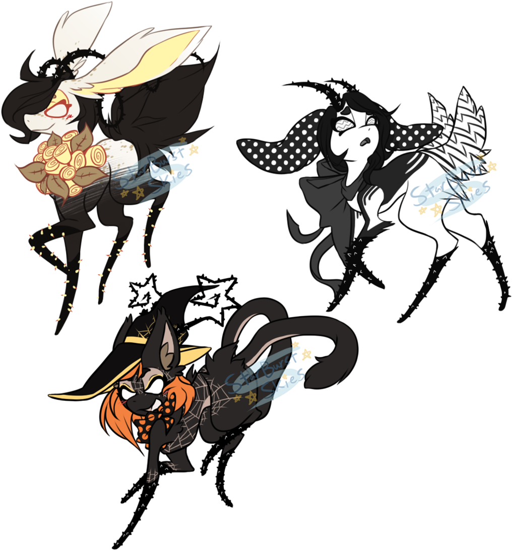 Starburstskies Witches Dilemma Halloween 2017 - Illustration (1024x1096)