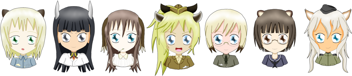 The Silent Witches By Thanytony - Cartoon (1200x300)