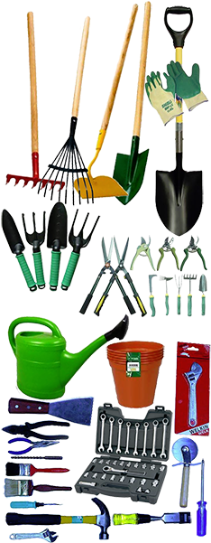 Selection Of Tools - Tool (242x600)