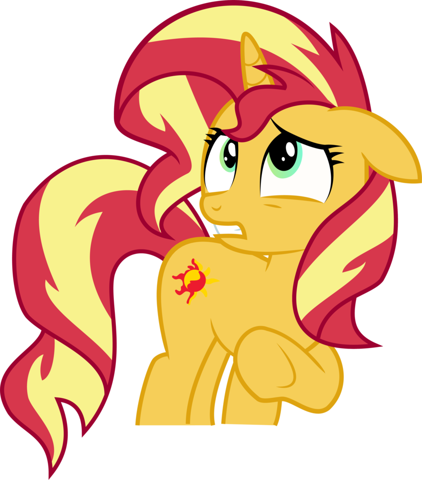 Forgotten Friendship By Jdrus - Sunset Shimmer Pony Forgotten Friendship (838x953)