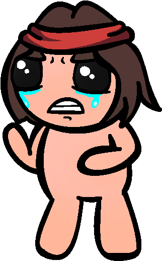 The Binding Of Isaac - Cartoon (350x550)