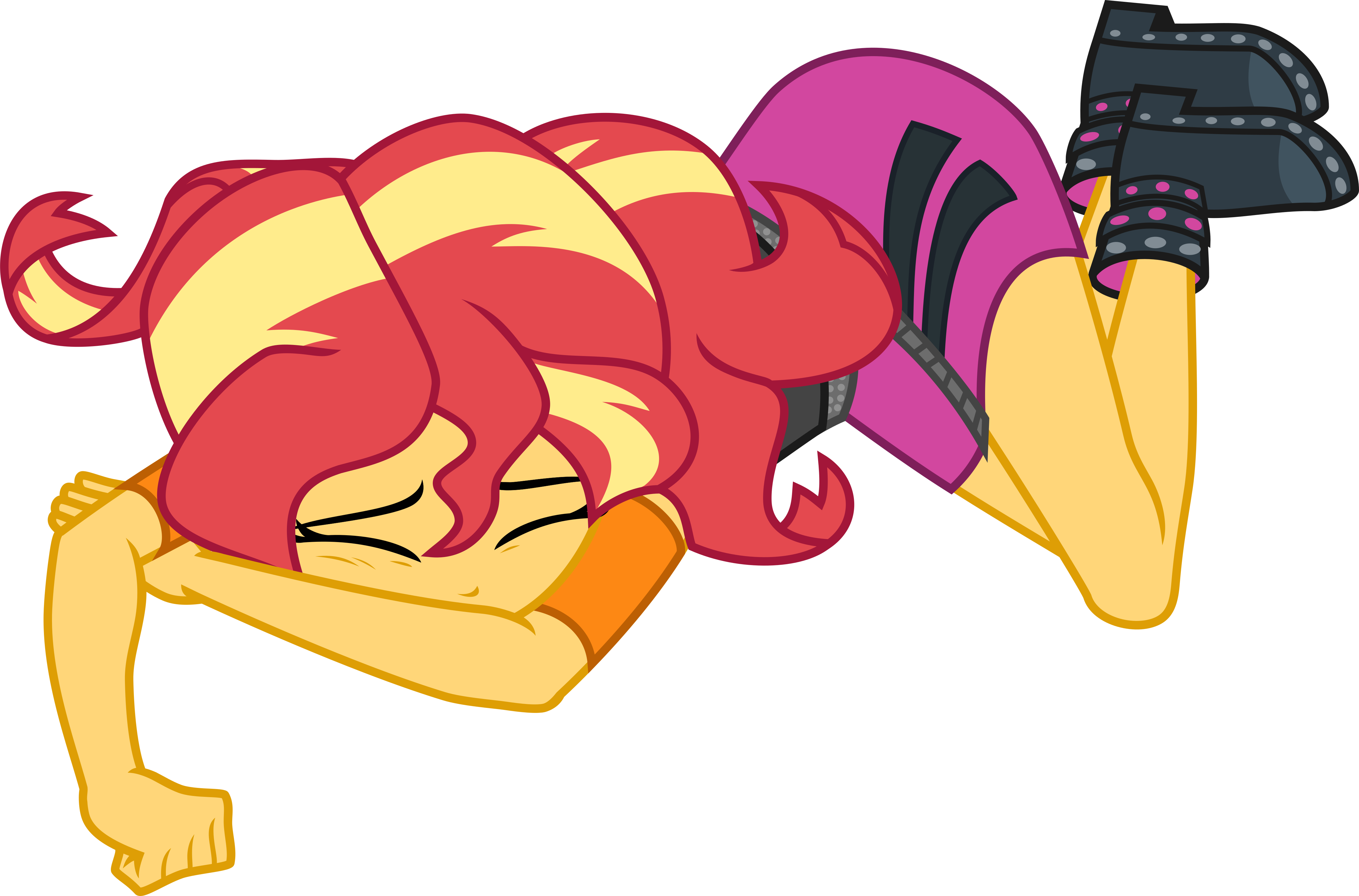 Mlp Eg Forgotten Friendship - Mlp Eg Sunset Shimmer (4547x3000)