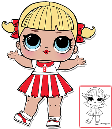 Series - Lol Surprise Cheer Captain (403x449)