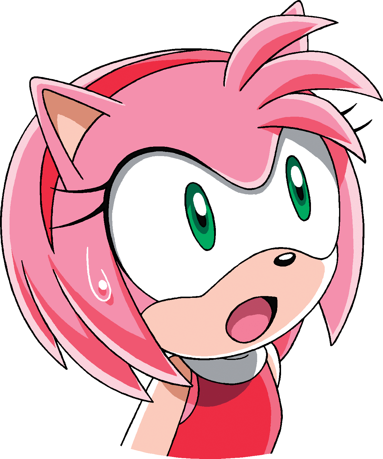 Sonic X Surprise - Amy Rose Sonic X (1281x1538)