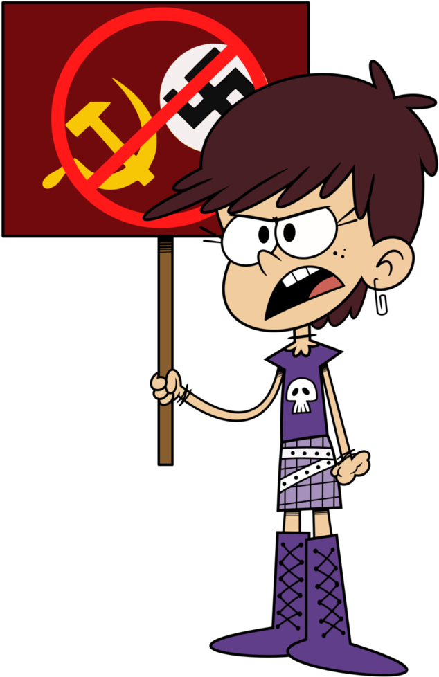 [vector] Luna Protests By Toaackar - Luna Loud (774x1032)