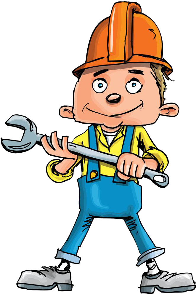Plumber Plumbing Cartoon Handyman - Plumber Plumbing Cartoon Handyman (679x1000)