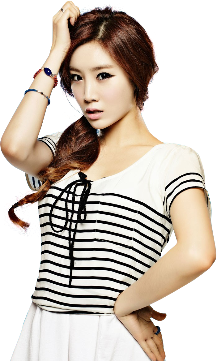 Girl - Korean Girl Png (702x1167)