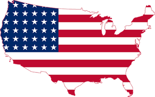National Stories We're Watching On Election Day - United States As A Flag (530x333)