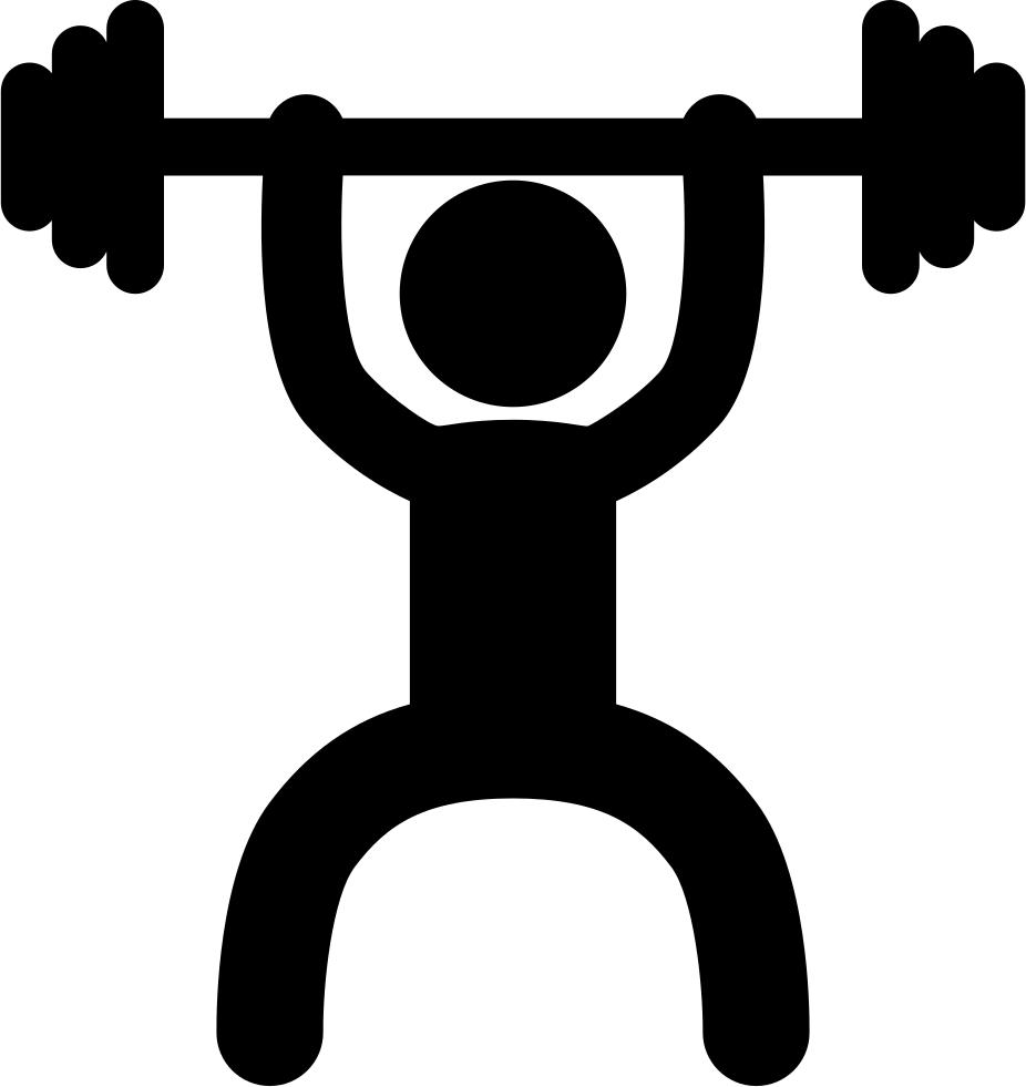 Png File - Weight Lifting Icon (926x981)