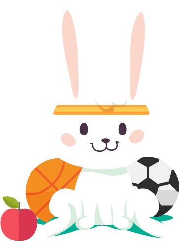 Benefits Of Doing Plank Exercise - Easter Bunny Fitness Png (391x491)