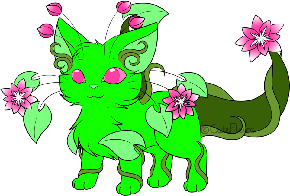 Water Lily Ca Mg P By Cuteflare - Cartoon (1024x672)