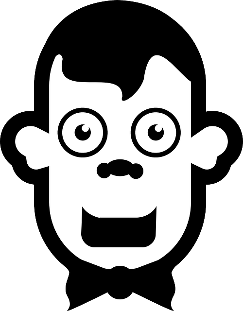 Adult, Bow Tie, Jug Ears - Illustration Man In Suspenders & Bow Tie Sticker (500x640)