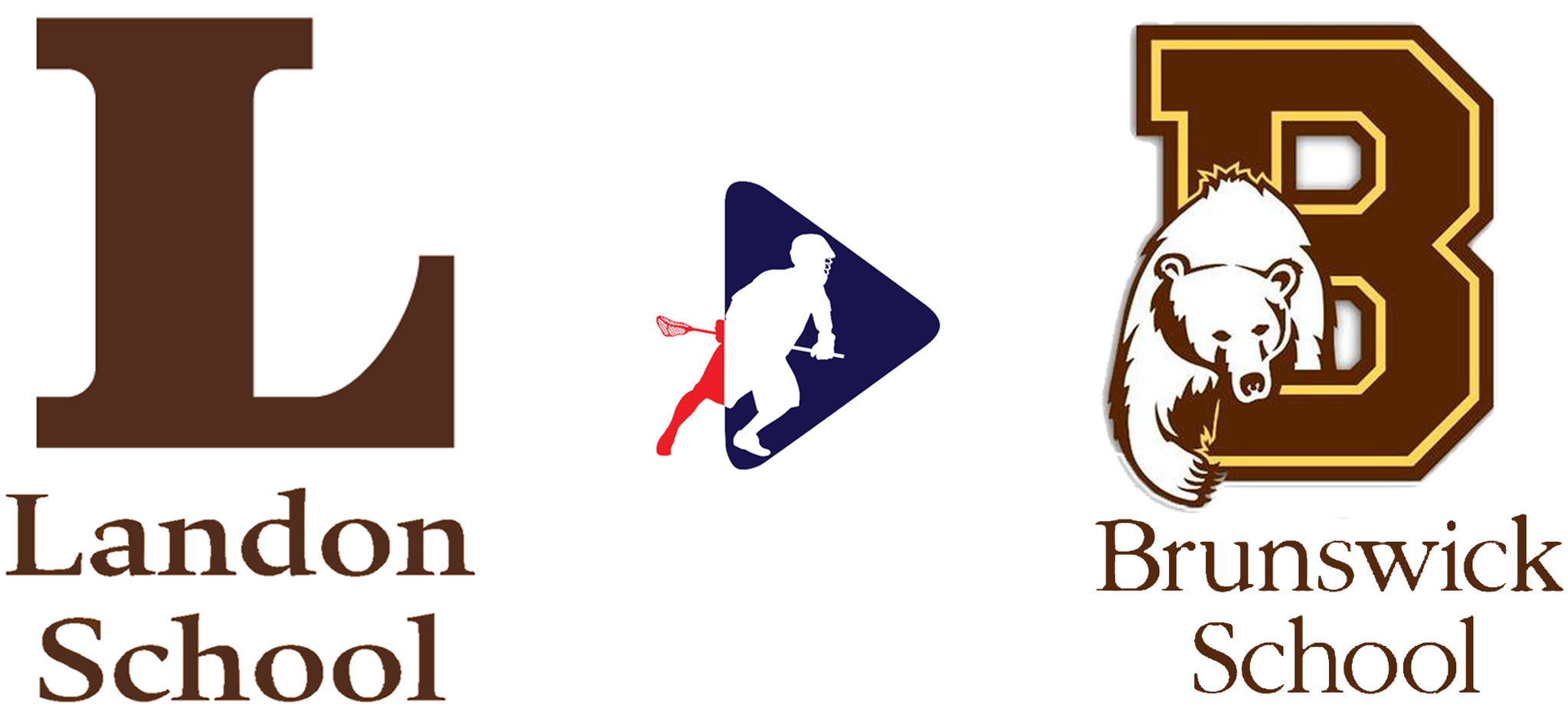 Landon Vs Brunswick Lax Logo - Brunswick School (2500x1200)