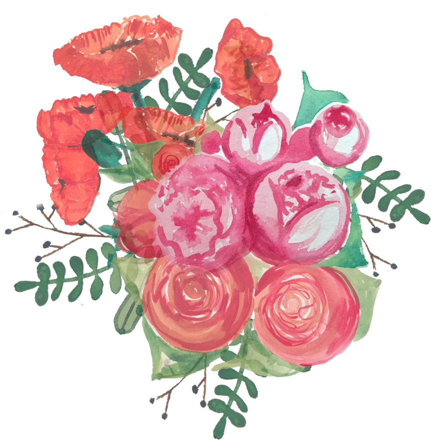 The Poppy & The Peony - The Poppy & The Peony (1000x1000)