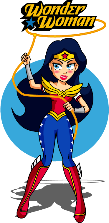 Wonder Woman Vector By Shayeragal - Diana Prince / Wonder Woman (612x792)