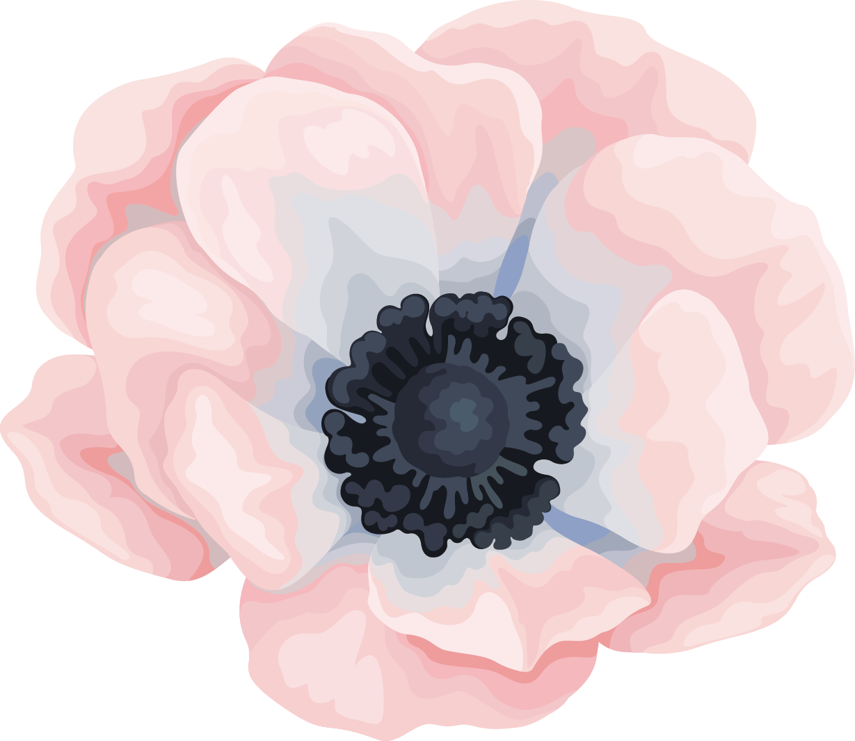 Watercolour Flowers Watercolor Painting Canvas - Desert Skies Floral In Pink By Shopcabin - Pink Wallpaper (1229x1066)