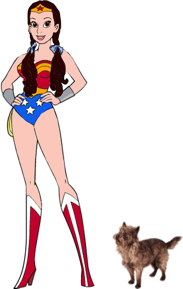 Dorothy Gale As Wonder Woman By Darthranner83 - Kim Possible Character Hot (782x990)