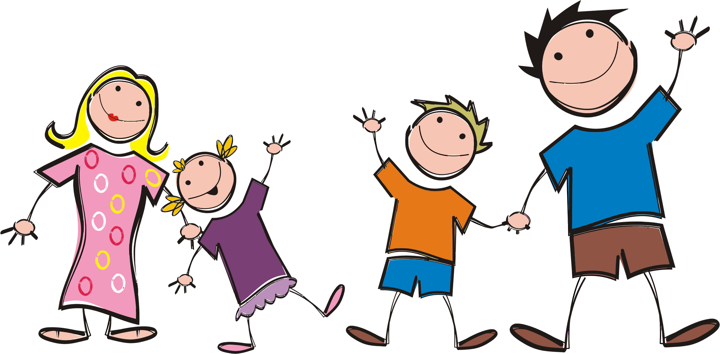 Image Of Stick Family Clipart 4 Free Clip Art Figures - Kovacs (2294x1130)