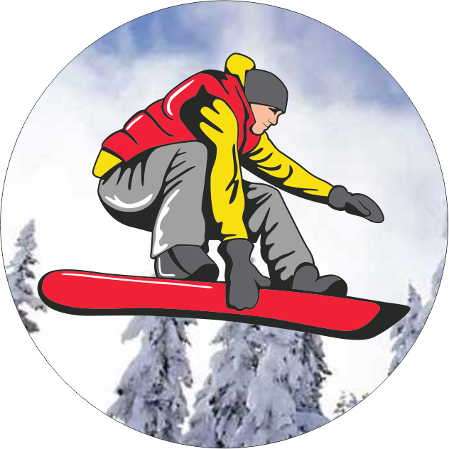 Additionally Upload Logo/image After Checkout Or Attach - Winter Sport (632x632)