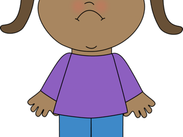 Sadness Clipart Kid Scared - Clip Art (640x480)