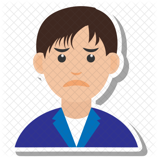 Sad Boy Icon - Sad Boy Icon (512x512)