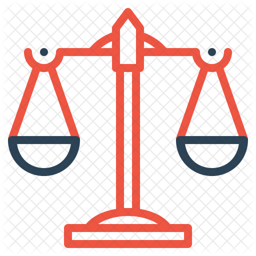 Law Icon - Symbol Justice System Png (512x512)