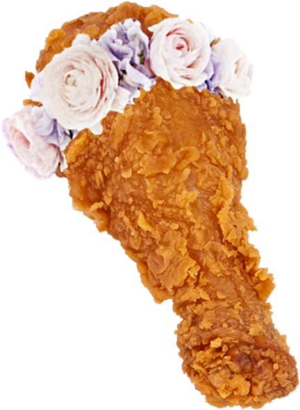 Chicken, Flowers, And Food Image - Flower Wreath Headband Beach Women Floral Garland Bridal (500x650)
