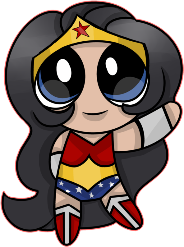 Wonder Woman By Danamitchell - Cartoon (897x891)
