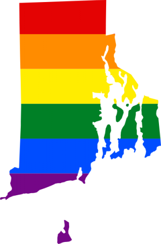 Rhode Island Flag Map (500x757)