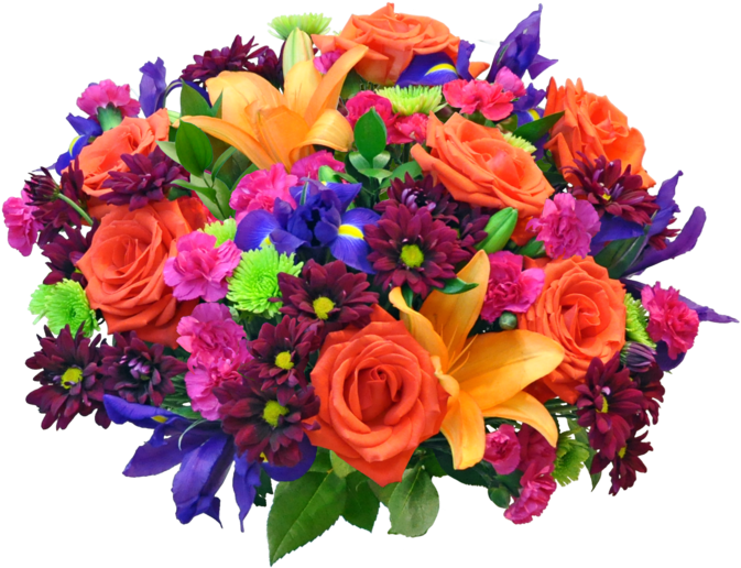 Floral Review - " - Flower (719x562)