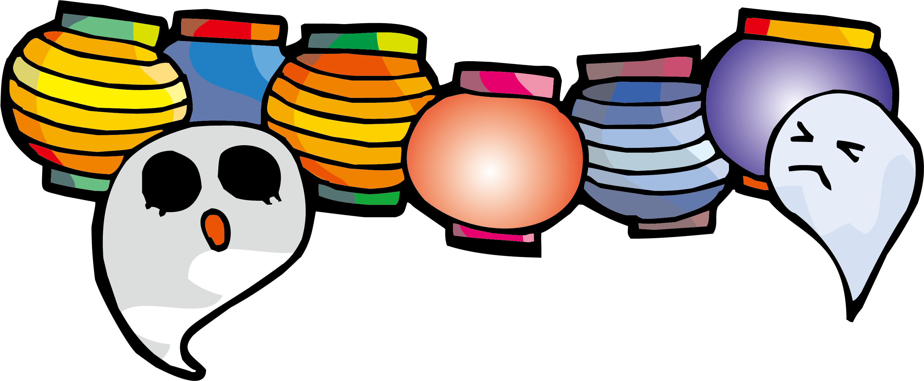 Qingming Festival Ghost Festival Clip Art - 清明 节 卡通 图片 (3543x3543)