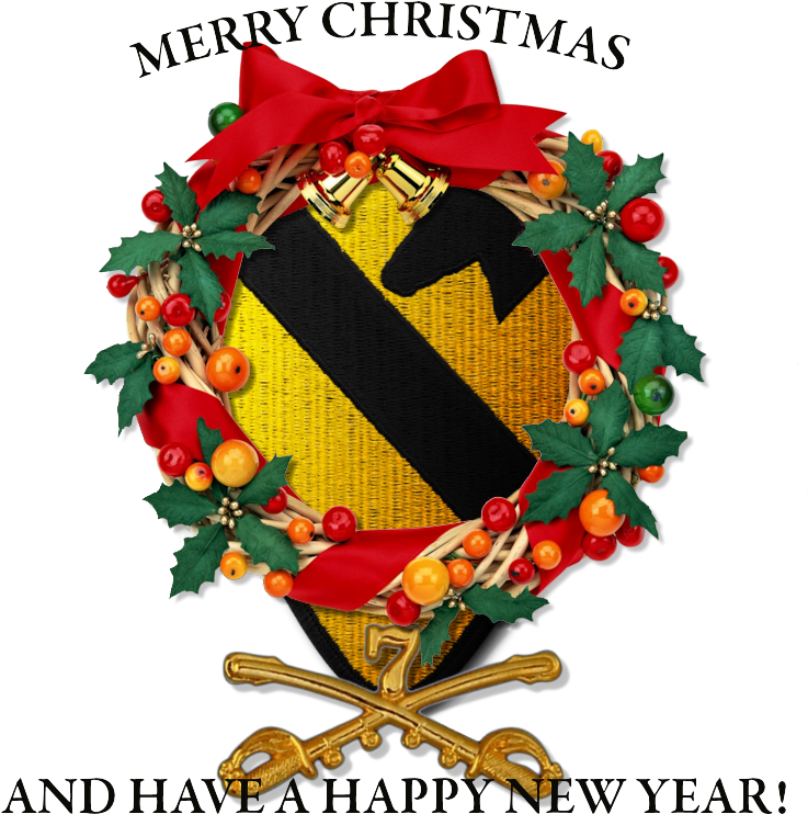 Pin Christmas Military Clip Art - Merry Christmas (800x800)