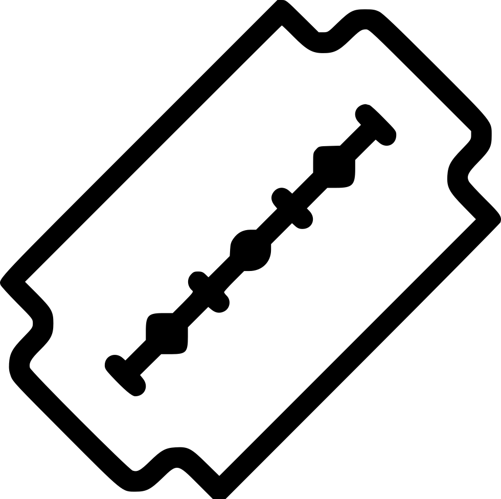 Razor Blade Comments - Razor Icon Png (980x976)