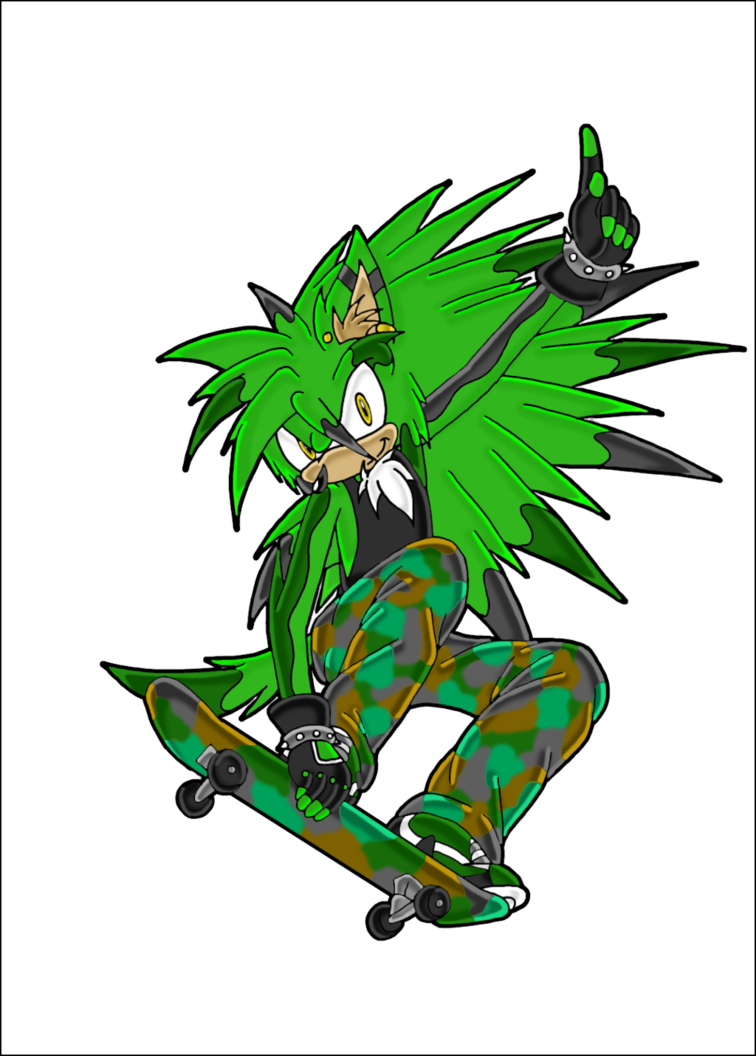 Sonic Channel- Razor Blade By Bittybitt39 - Cartoon (756x1056)