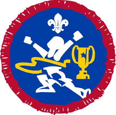 Scout Athletics Plus Activity Badge - Cubs Badges (400x397)