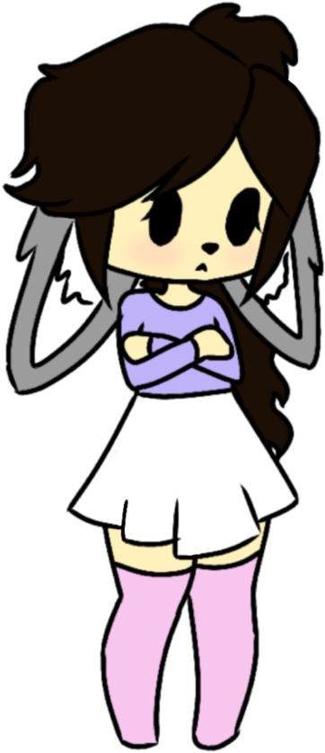 Jayde Chibi By Swallow A Razorblade - Cartoon (894x894)