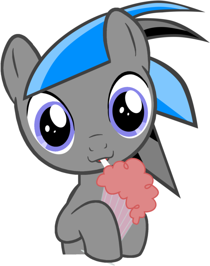 Vector Razer Blade With Milkshake By Barrfind - My Little Pony: Friendship Is Magic (848x942)